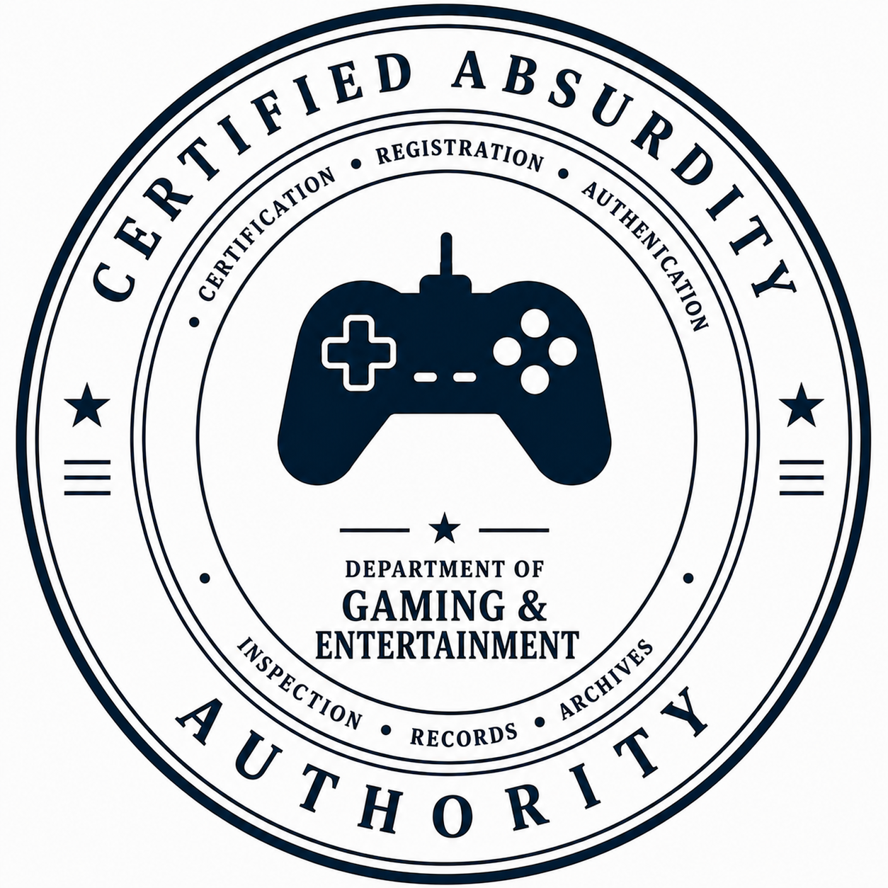 Department of Gaming and Entertainment seal
