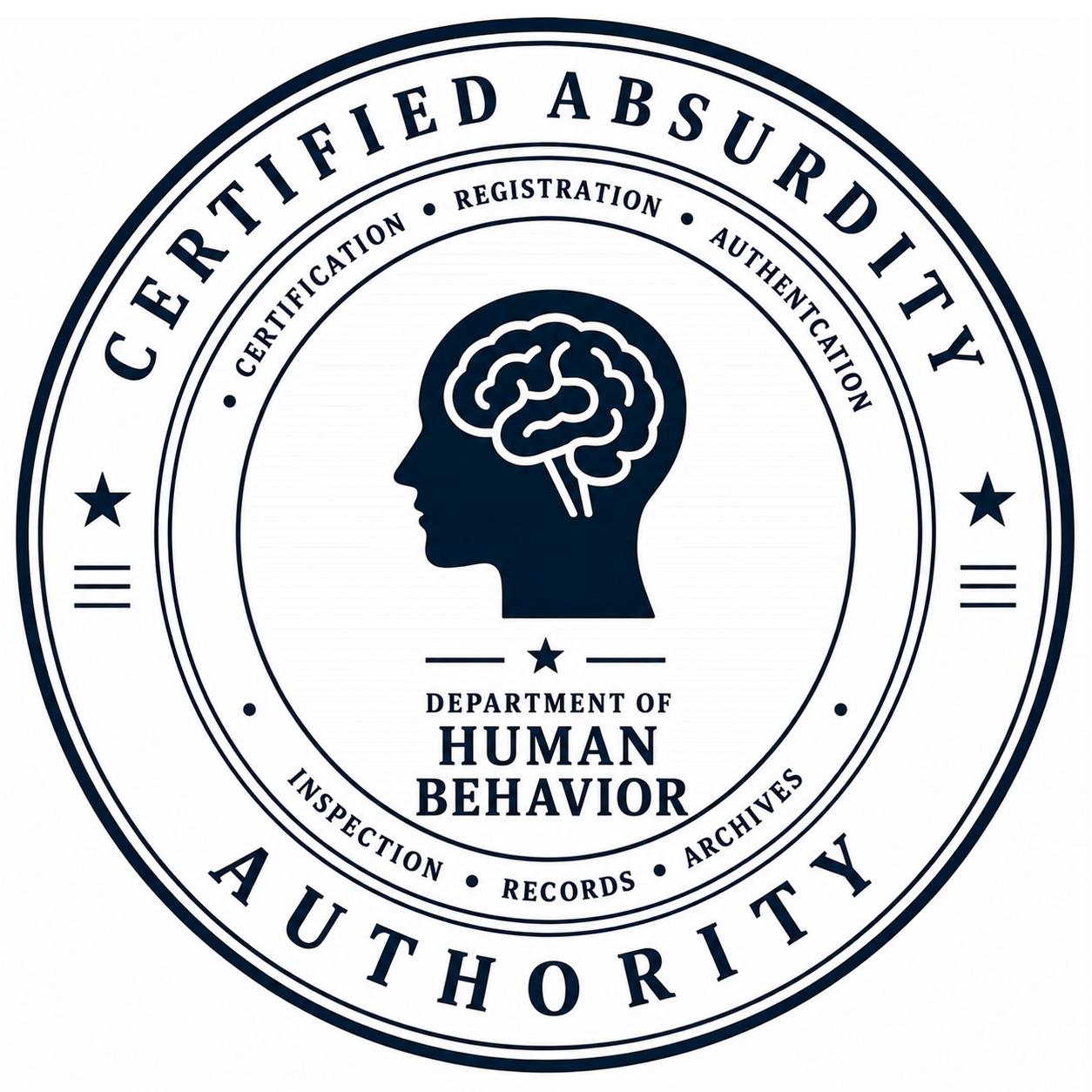 Department of Human Behavior seal