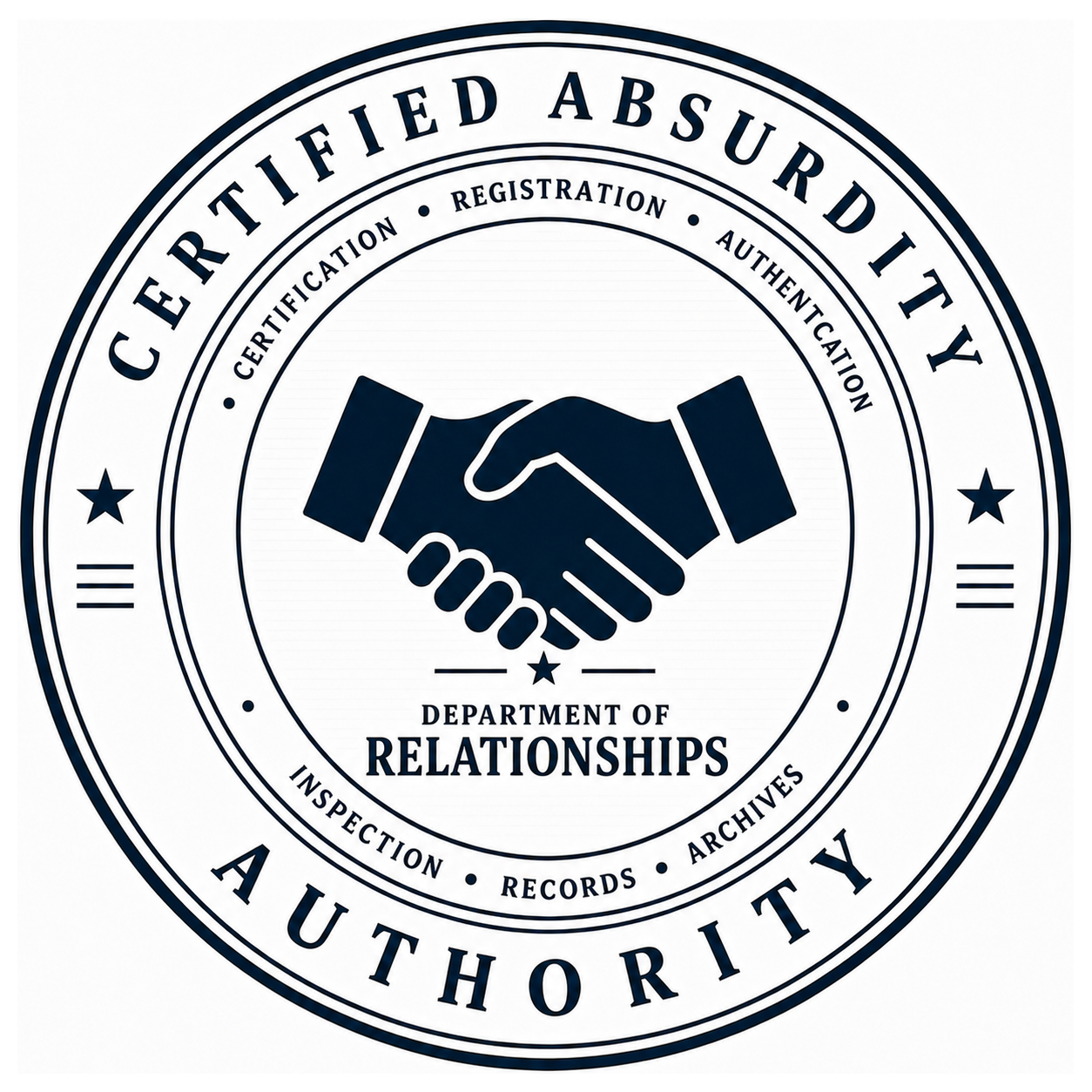 Department of Relationships seal